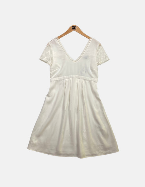 White lase dress FM